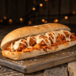 Buffalo Chicken Cheesesteak Sandwich