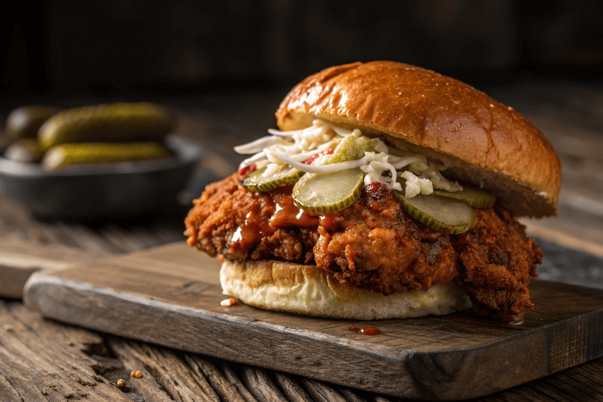 Nashville Hot Chicken Sandwiches ✅